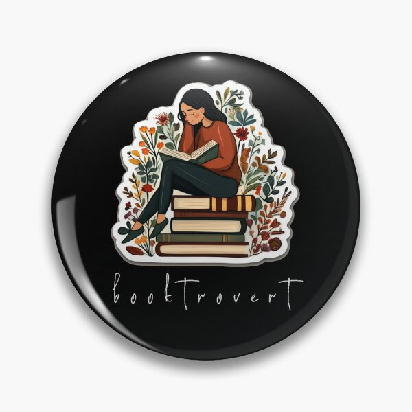 Artikelvorschau, Booktrovert Lustiges Geschenk für Buchliebhaber entworfen und verkauft von Fiboarty.