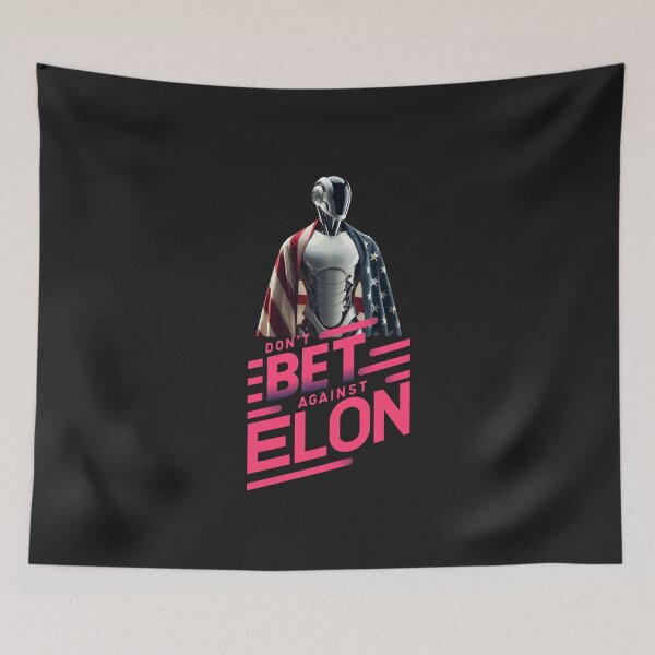 Item preview, don't bet against Elon designed and sold by TEEJAMBOREE.