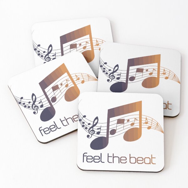 Item preview, Feel The Beat - Abstract Note Key designed and sold by MrERNST.