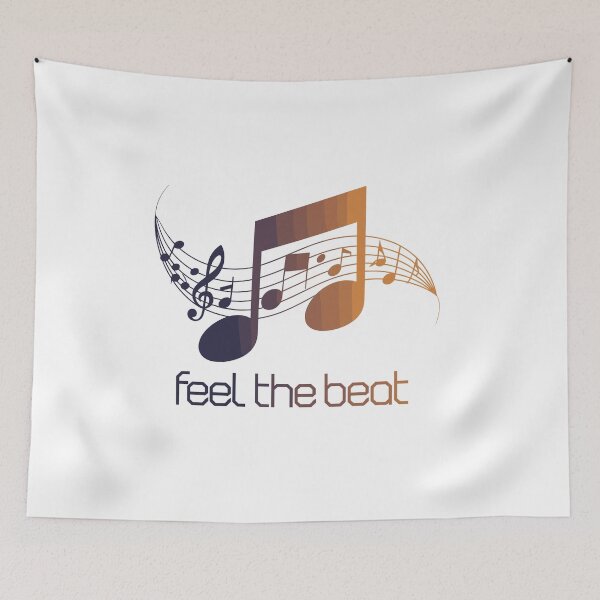 Item preview, Feel The Beat - Abstract Note Key designed and sold by MrERNST.