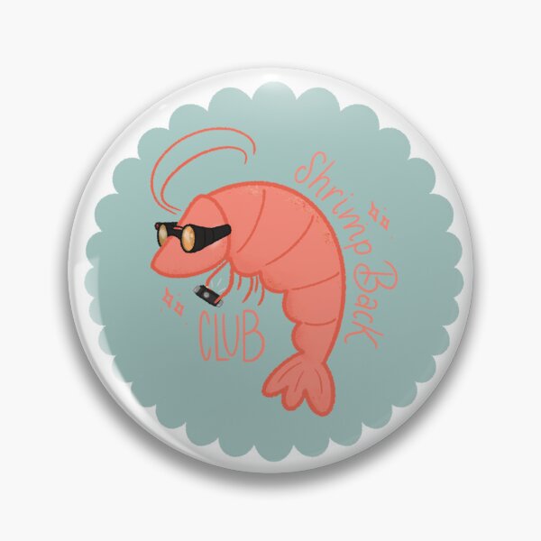Item preview, Goggled Shrimp Back designed and sold by Stickalicous.