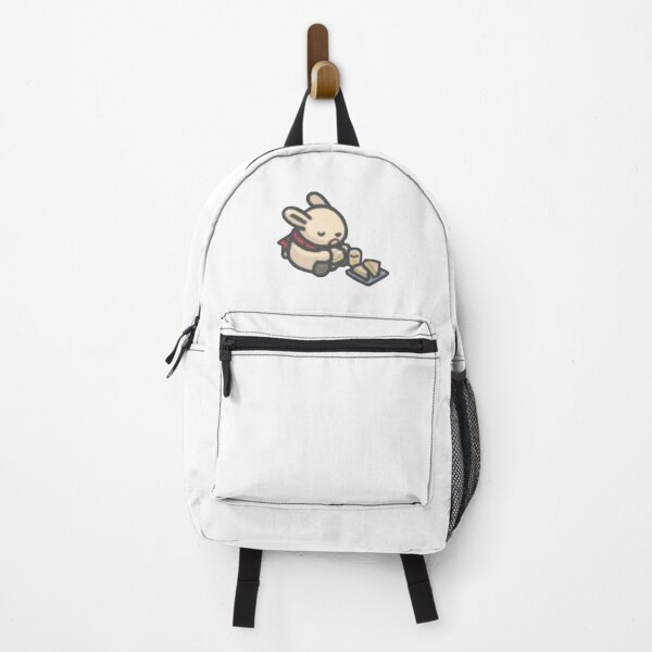 Item preview, Tsuki eating a sandwich designed and sold by Pushussstore.