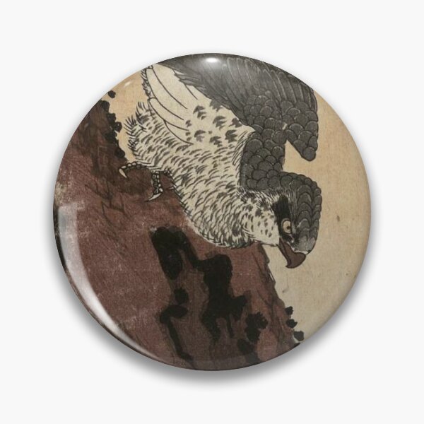 Item preview, Falcon, Pine, and New Year Sunrise by Utagawa Hiroshige designed and sold by RickE.