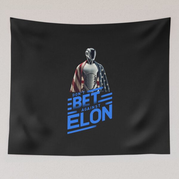 Item preview, don't bet against Elon designed and sold by TEEJAMBOREE.
