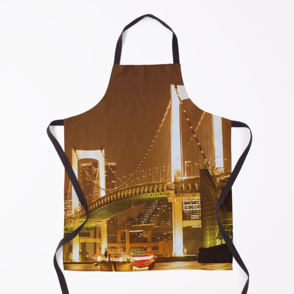 Item preview, Rainbow Bridge in Odaiba at Night designed and sold by JAPANESE FAVORITES.