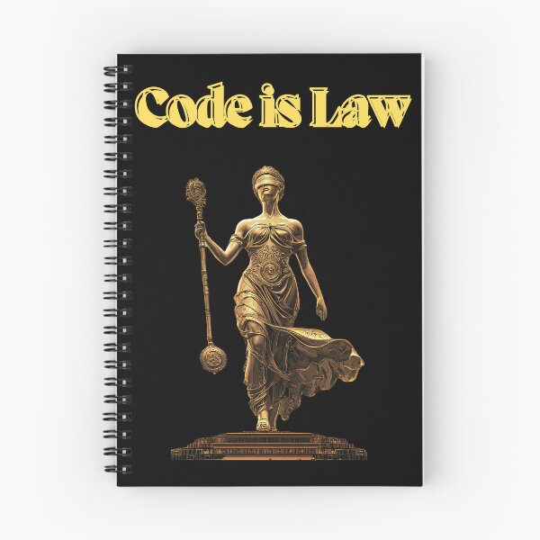 Item preview, Bitcoin Code is Law designed and sold by BitCryX.