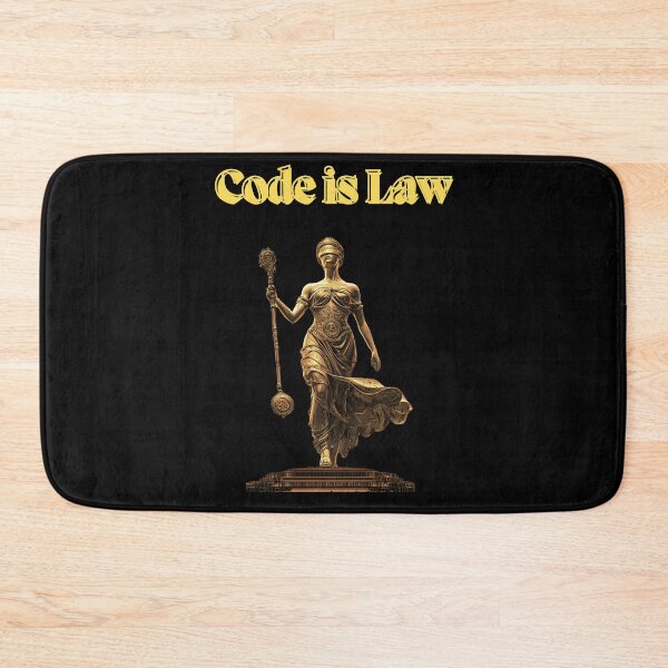 Item preview, Bitcoin Code is Law designed and sold by BitCryX.