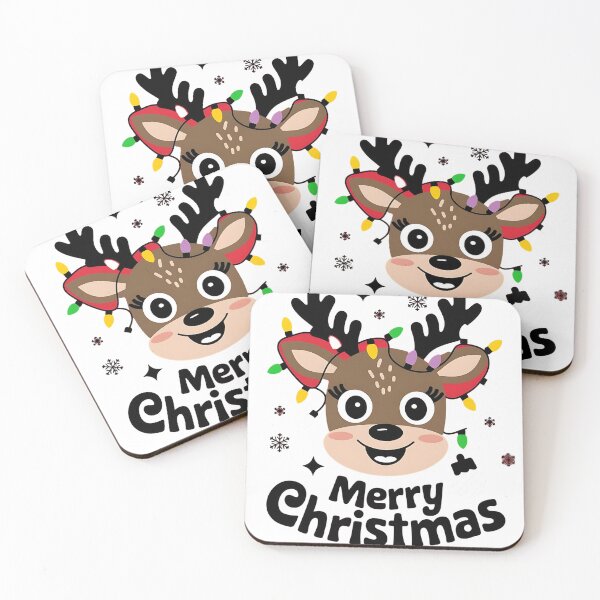 Item preview, Merry Christmas The gazelle designed and sold by SouadShopArt.