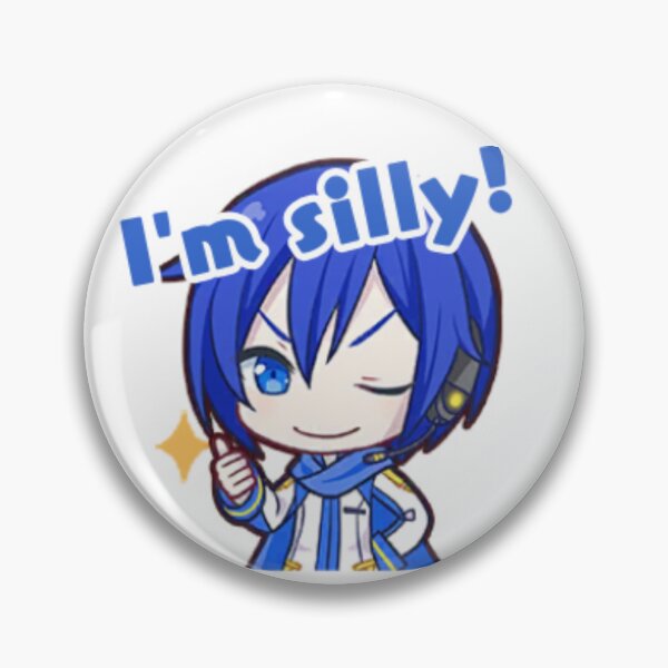 Item preview, Kaito says I'm silly! designed and sold by Canoodle Doodles Stickers.