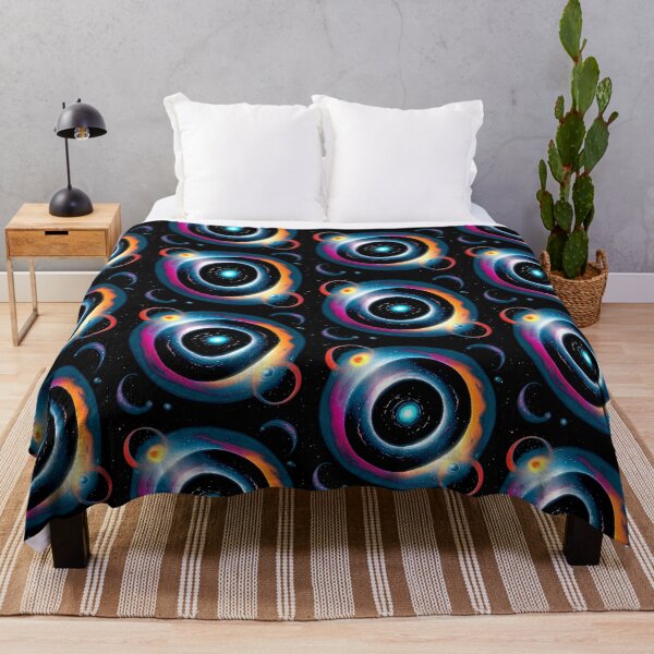 Item preview, Blue Space Star Art Print designed and sold by Earth Nature Creations.