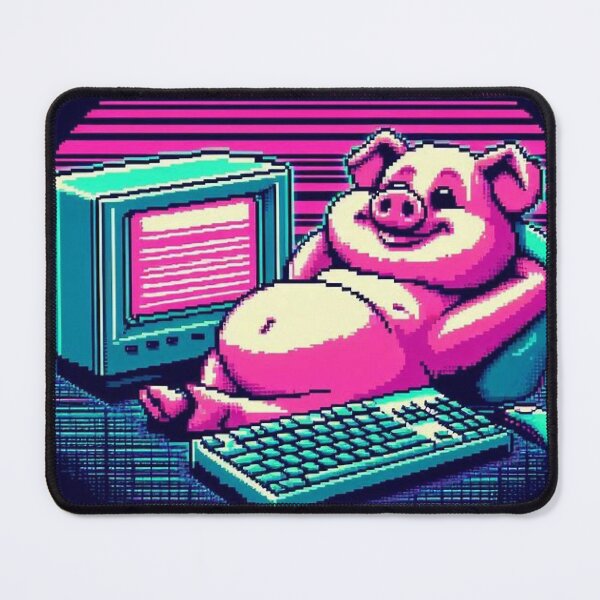 Item preview, Pig gamer designed and sold by deepdrinks.