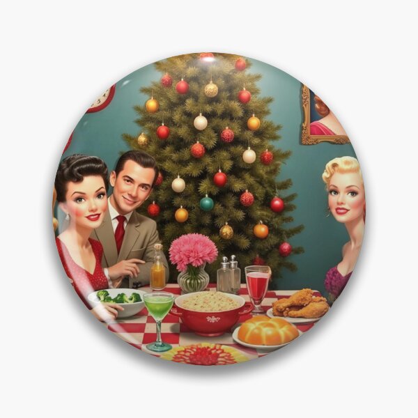 Item preview, RETRO AESTHETIC 1950'S PARTY HOLIDAY CHRISTMAS NOSTALGIA ART 1 designed and sold by Arts4U.