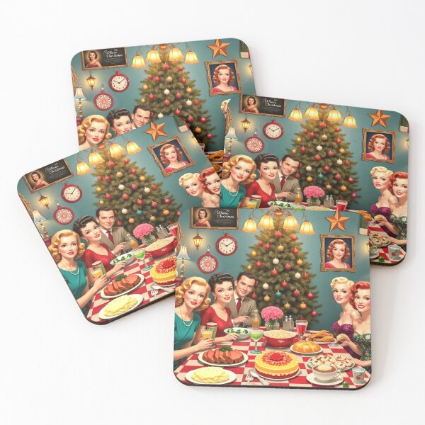 Item preview, RETRO AESTHETIC 1950'S PARTY HOLIDAY CHRISTMAS NOSTALGIA ART 1 designed and sold by Arts4U.