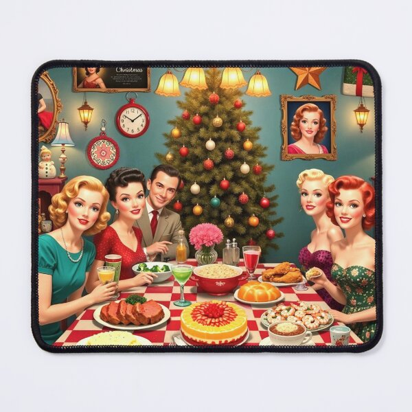 Item preview, RETRO AESTHETIC 1950'S PARTY HOLIDAY CHRISTMAS NOSTALGIA ART 1 designed and sold by Arts4U.