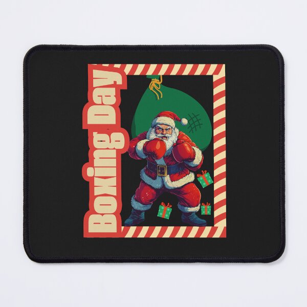 Item preview, Boxing Day Santa Fighter Retro Christmas Design designed and sold by DominEdge.