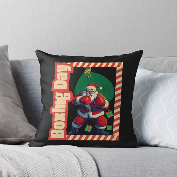 Item preview, Boxing Day Santa Fighter Retro Christmas Design designed and sold by DominEdge.