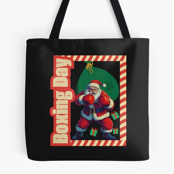 Item preview, Boxing Day Santa Fighter Retro Christmas Design designed and sold by DominEdge.