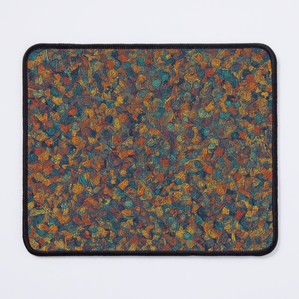Item preview, Multicolored complex abstract pattern designed and sold by Fab-Haven.