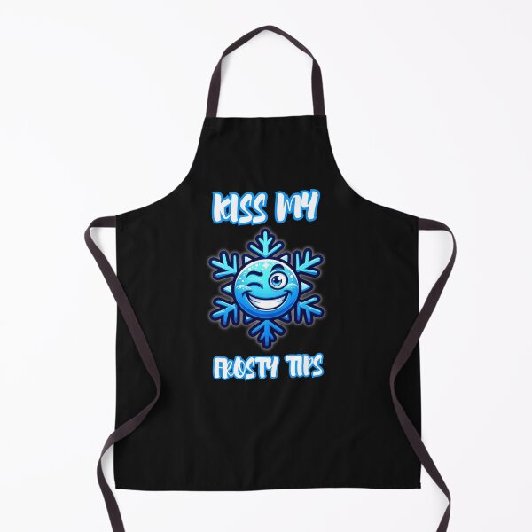 Item preview, Kiss My Frosty Tips Funny Snowflake Design designed and sold by DominEdge.