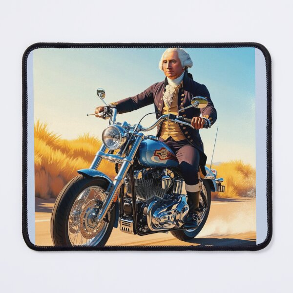 Item preview, Revolutionary Ride: George Washington on a Cool Motorbike designed and sold by Chippychips1.