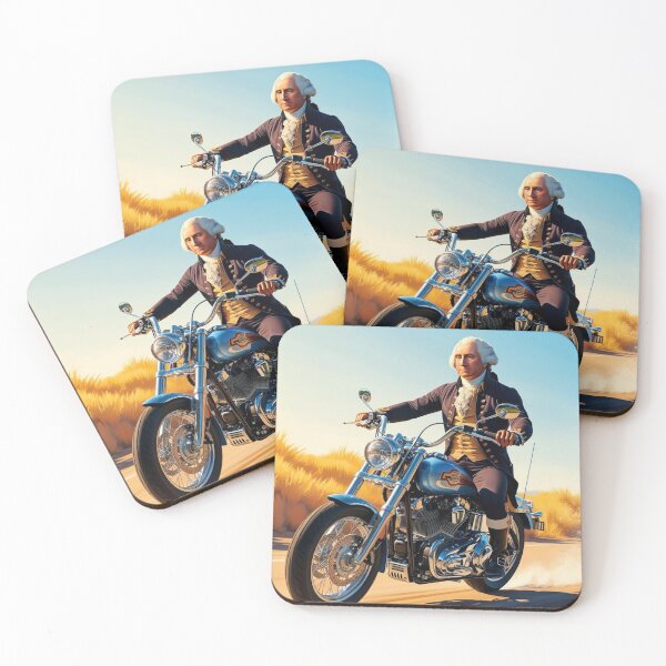 Item preview, Revolutionary Ride: George Washington on a Cool Motorbike designed and sold by Chippychips1.