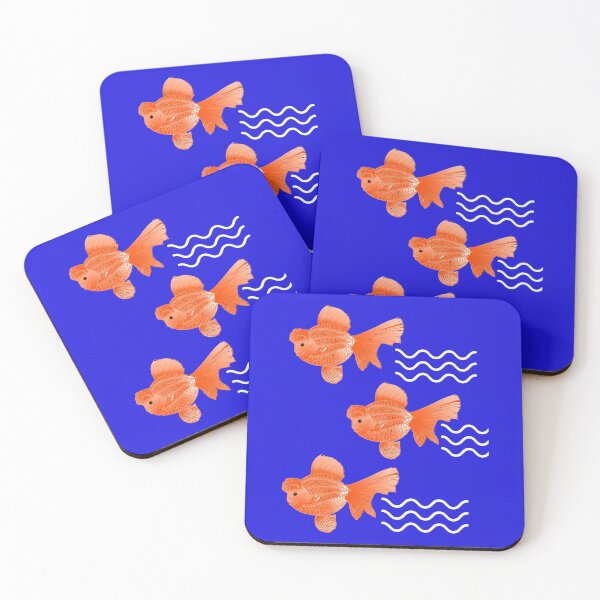 Item preview, Goldfish swimming pet fish owner goldfish lover aquarist designed and sold by Artstastic.