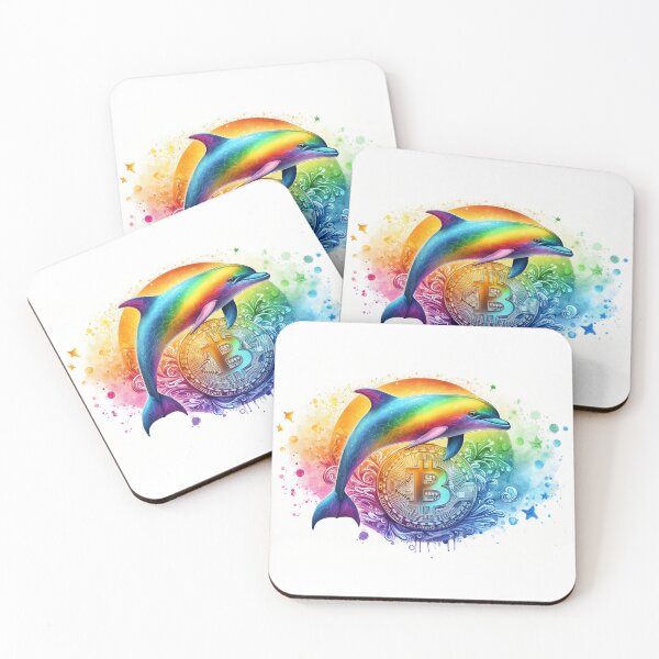 Item preview, Creative Crypto Dolphin in Radiant Rainbowcore designed and sold by Mechanical-Artt.