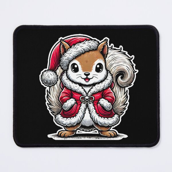 Item preview, Kawaii Squirrel as Santa Claus designed and sold by lAnJefurtifeu.