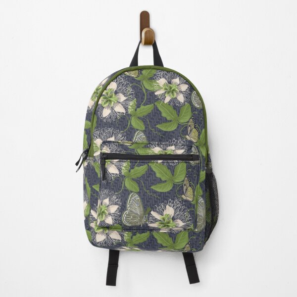 Item preview, Passion Fruit Summer on Navy designed and sold by Catherine Wallace Art.