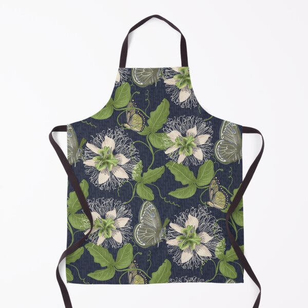 Item preview, Passion Fruit Summer on Navy designed and sold by Catherine Wallace Art.