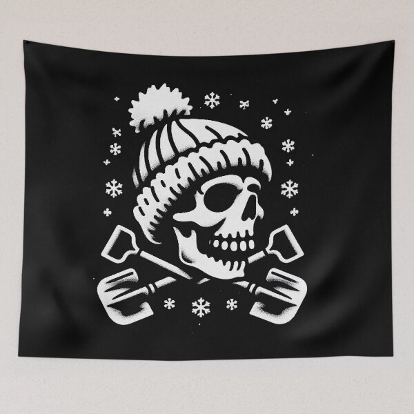 Item preview, Show Shovel Winter Skull designed and sold by culturestash.