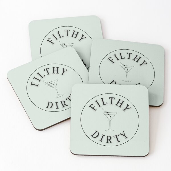 Item preview, Filthy Dirty Martini designed and sold by MoodyGoodsStudio.