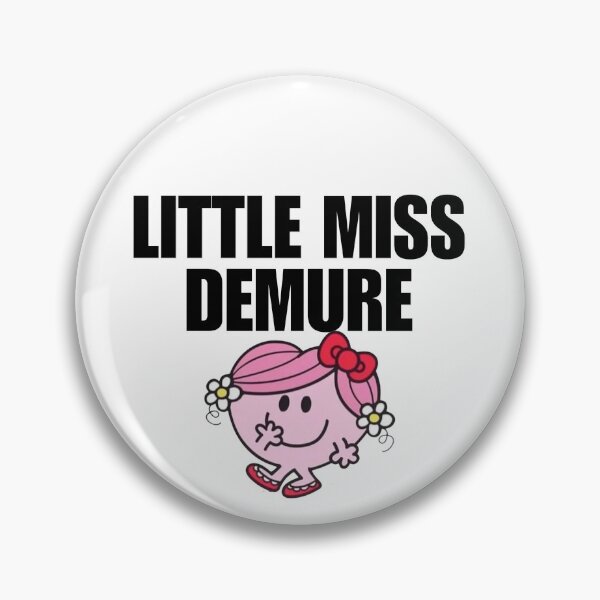 Item preview, Little Miss Demure  designed and sold by itsmemaytal.