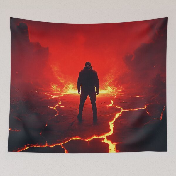 Item preview, The Edge of the Inferno designed and sold by Carlos Monteiro.