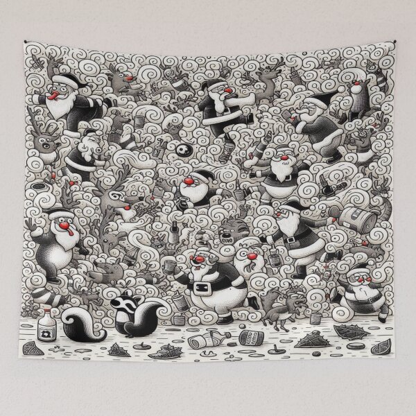 Item preview, Santa's Smelly Snowstorm– Perfect Gift designed and sold by Imaginarium of Chaos falcon88 .
