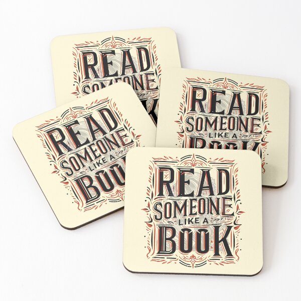Item preview, Read Someone Like a Book, typography designed and sold by maxmaj.