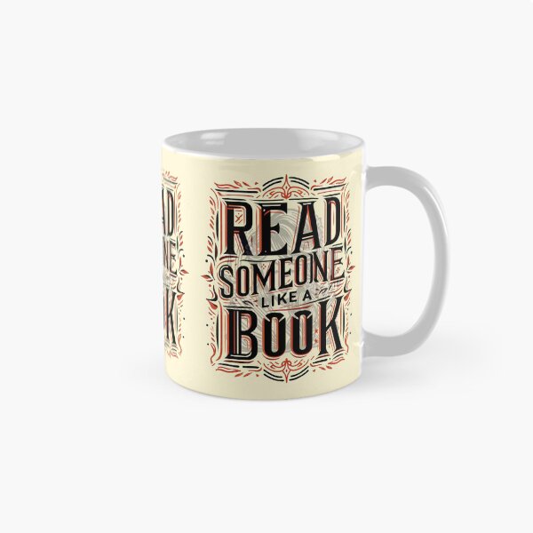 Item preview, Read Someone Like a Book, typography designed and sold by maxmaj.