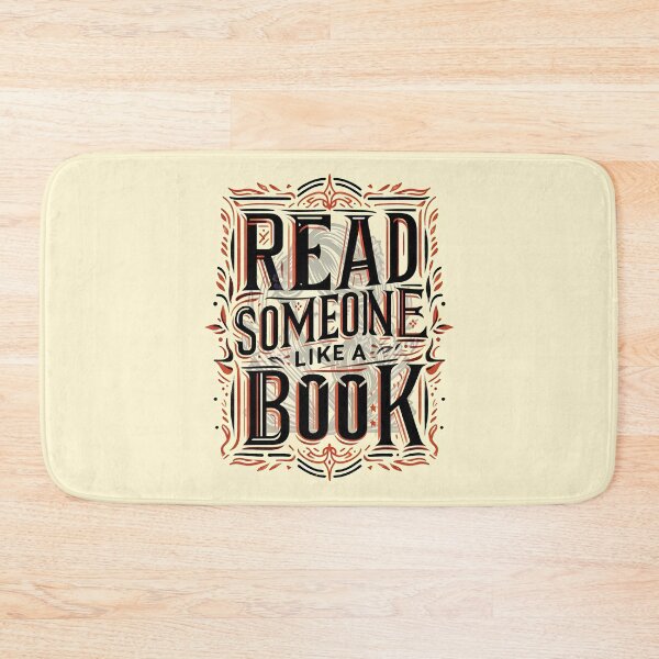Item preview, Read Someone Like a Book, typography designed and sold by maxmaj.