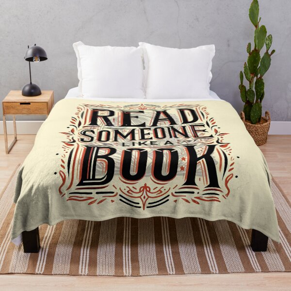 Item preview, Read Someone Like a Book, typography designed and sold by maxmaj.