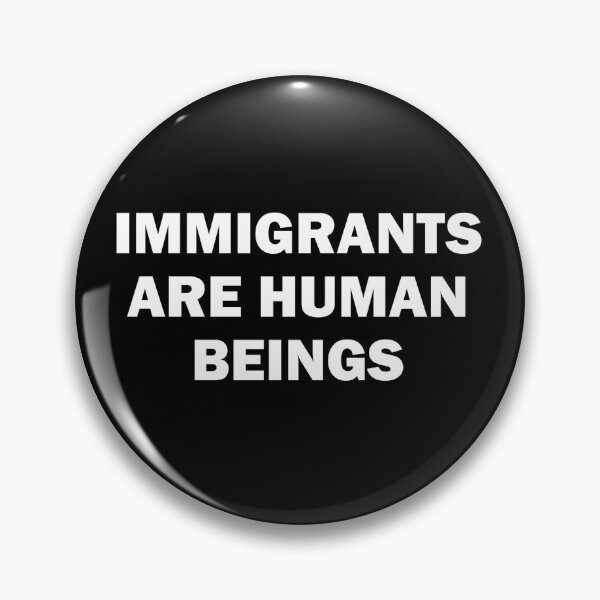 Item preview, Compassion Over Borders Immigrant Humanity Statement  designed and sold by The Junto Shop.
