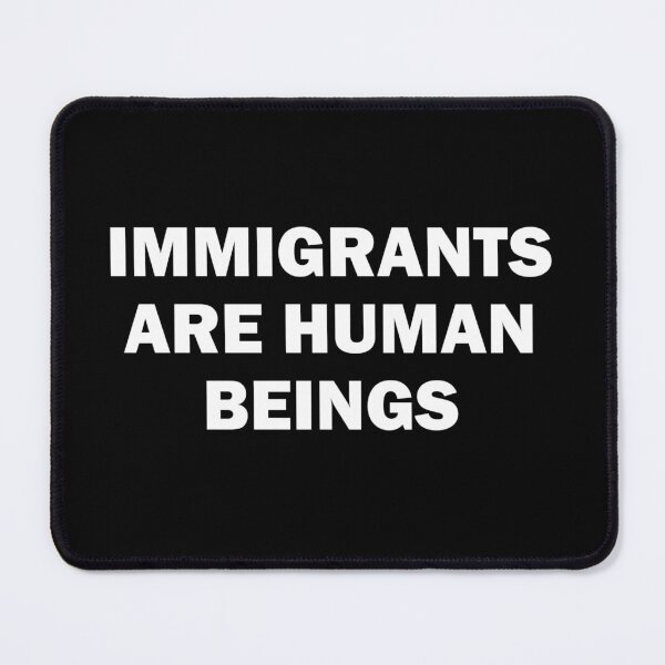 Item preview, Compassion Over Borders Immigrant Humanity Statement designed and sold by The Junto Shop.
