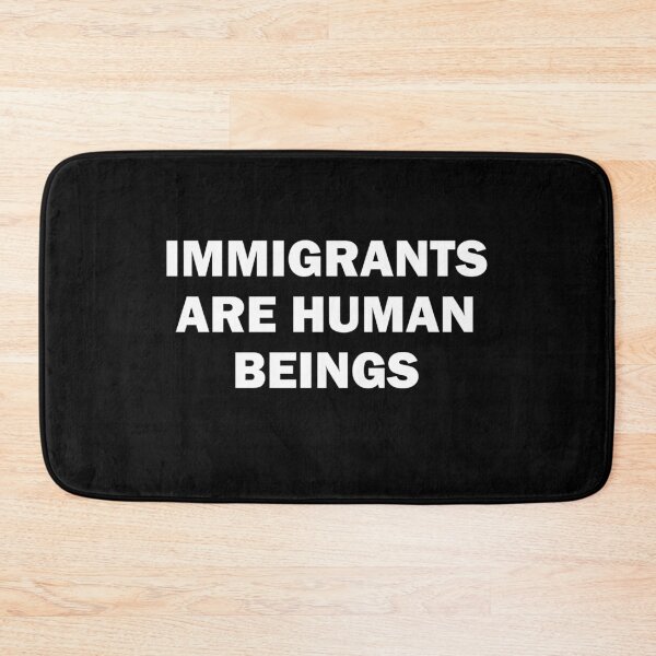 Item preview, Compassion Over Borders Immigrant Humanity Statement  designed and sold by The Junto Shop.