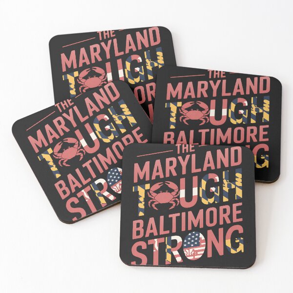 Item preview, The Maryland Tough Est. 1729 Pride black, Crab Vintage design  designed and sold by SouadShopArt.
