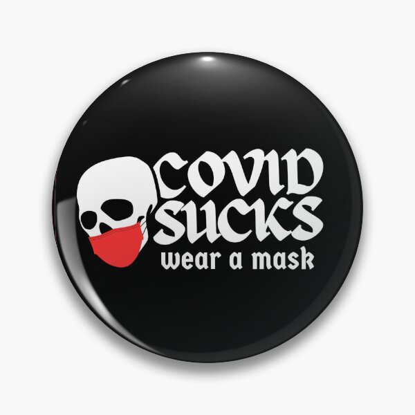 Item preview, covid sucks designed and sold by brainfog designs.
