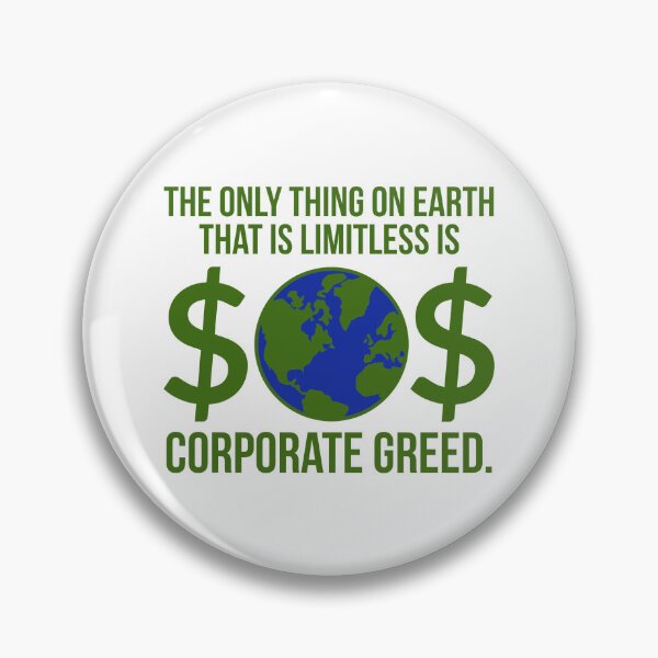 Item preview, Corporate greed  designed and sold by Rachel the Artist .