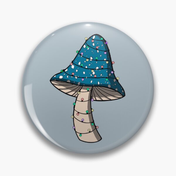 Item preview, Strung Out Christmas Shroom designed and sold by crumblyneurodiv.