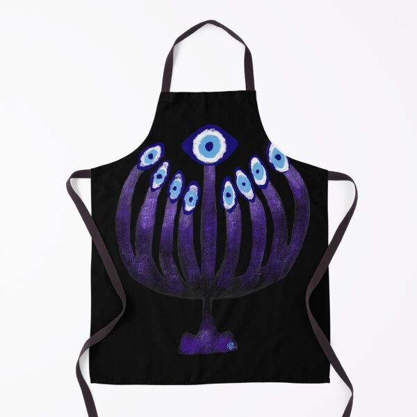 Item preview, Evil Eye Menorah designed and sold by KaravanaLA.