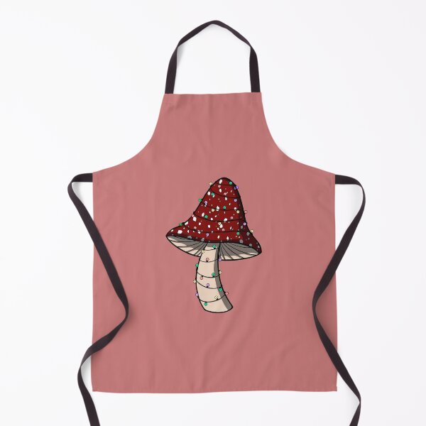 Item preview, Strung Out Christmas Shroom in red designed and sold by crumblyneurodiv.