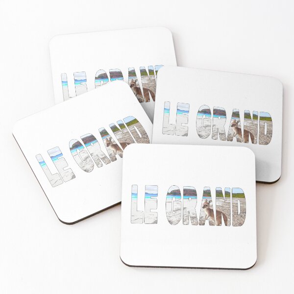 Item preview, LE GRAND - Cape Western Australia Beach Kangaroo Lucky Bay designed and sold by Adam Gormley.
