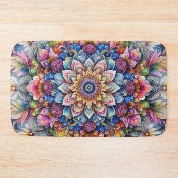 Item preview, Radiant Bloom Mandala designed and sold by Paragon-Art.